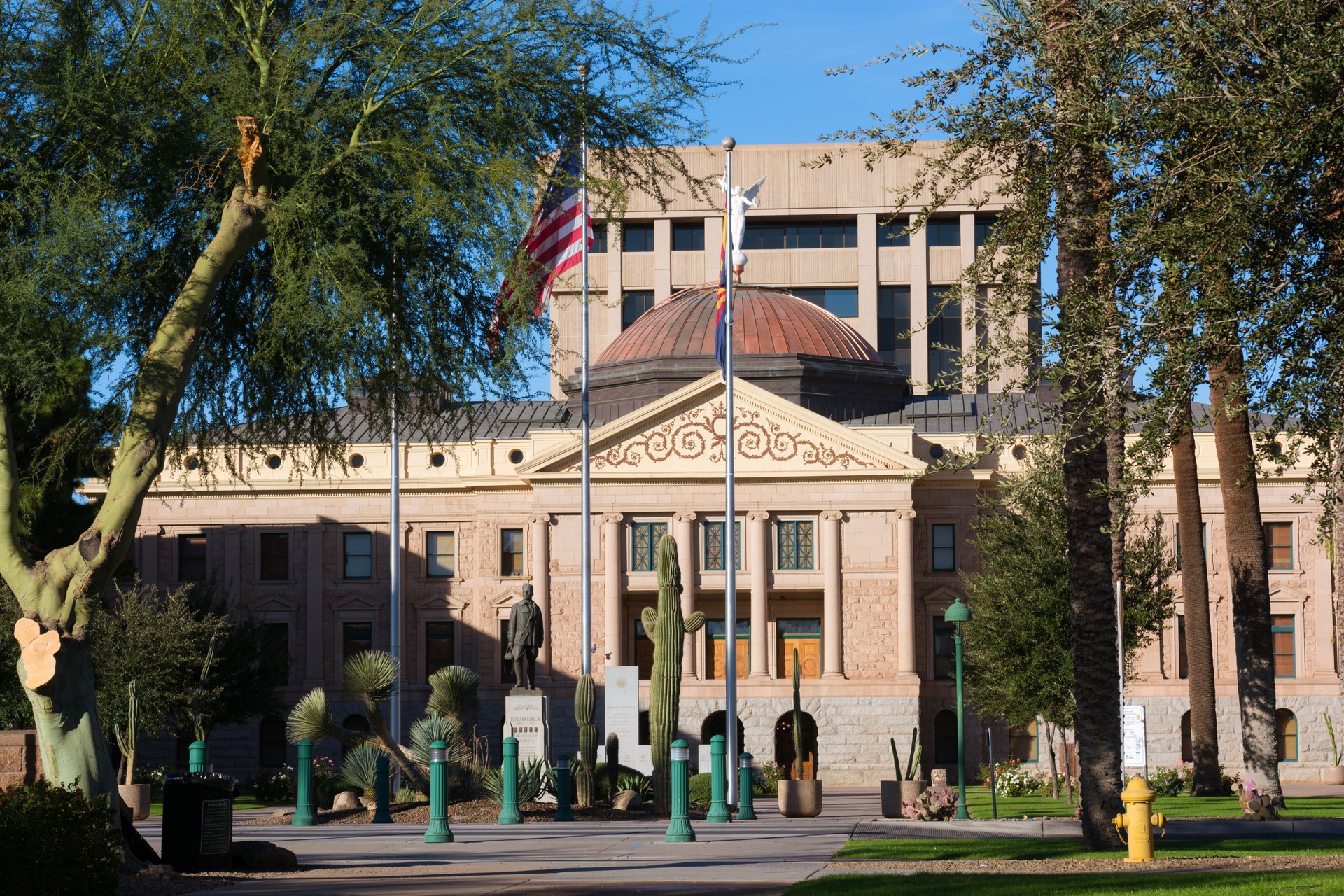 Arizona State Capitol building in Phoenix, AZ